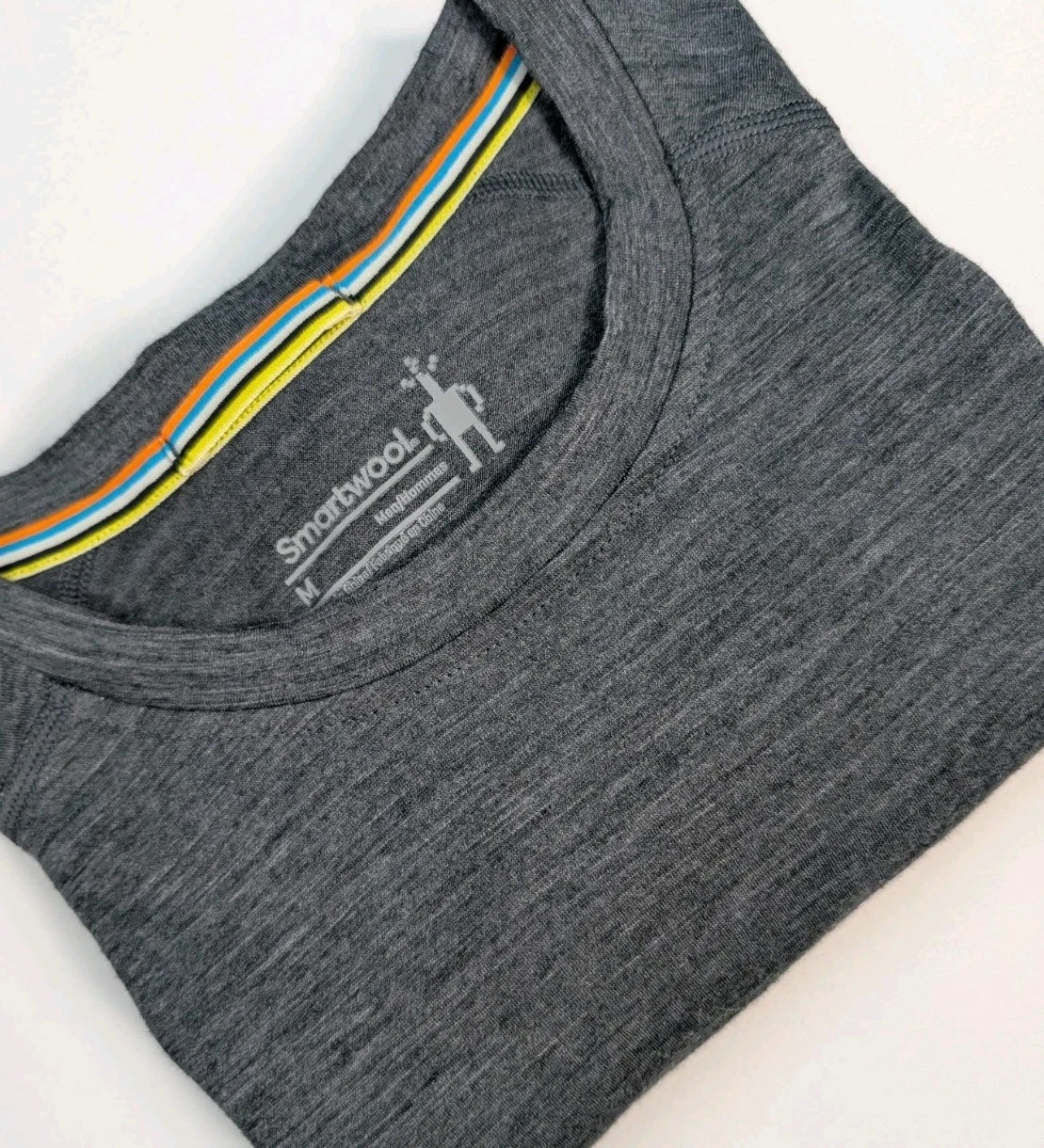 Smartwool Merino Wool Baselayer Men's Medium Gray Classic All Season Long Sleeve
Opens in a new wind