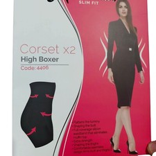 Doubled Boxer Corset With High-rise T4406 Womens Turkiye Fabric Doubled Boxer Corset With High-rise T4406 Womens Turkiye Fabric