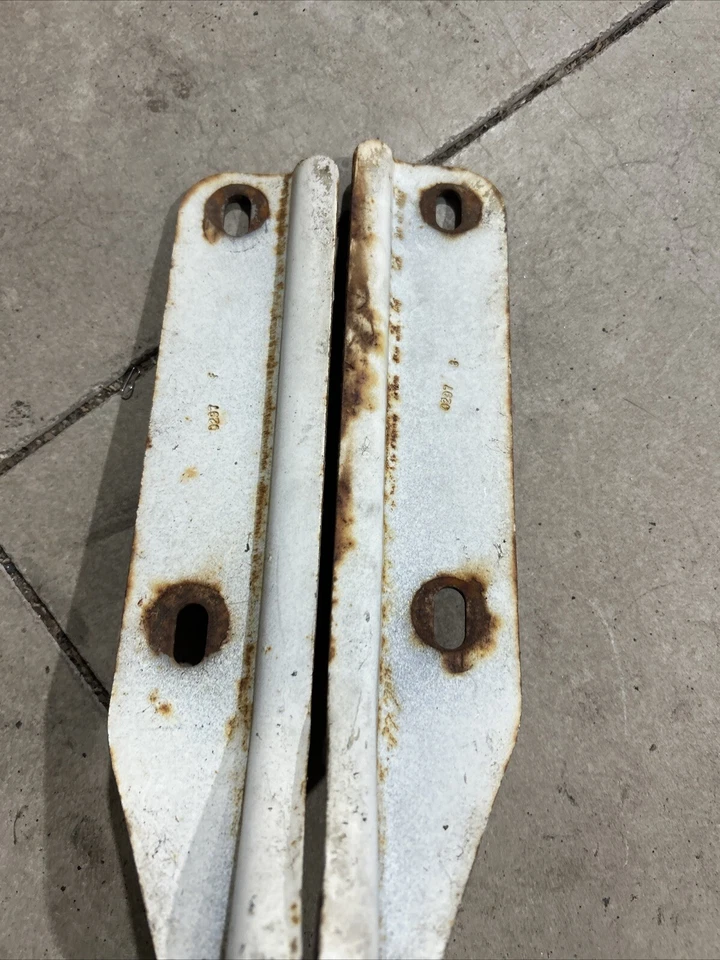 87 - 97 FORD OBS F150 BRONCO F250 F350 HOOD HINGES & SPRINGS SET OEM! - Image 2 of 4