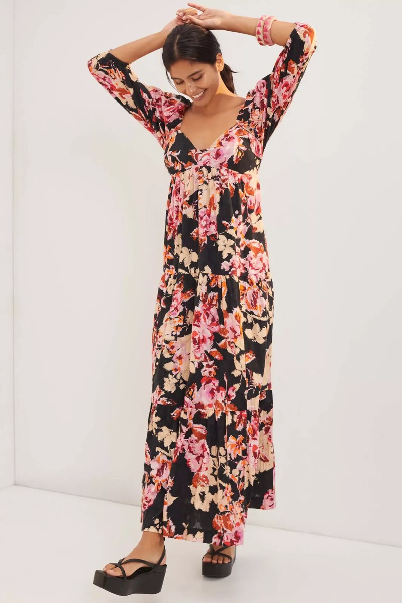 anthropologie blossom maxi dress Blossom Maxi Dress