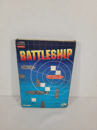 Battleship Video Game (Philips CD-i Interactive Media CDI, 1991) Long Box Case