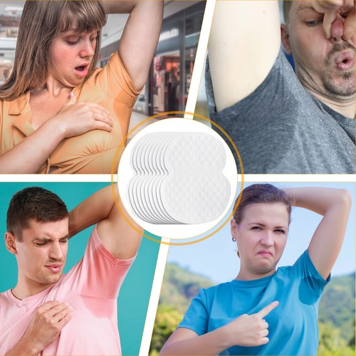 50PCS Underarm Armpit Sweat Pads Stickers Shield Guard Absorbing Disposable - Picture 12 of 12