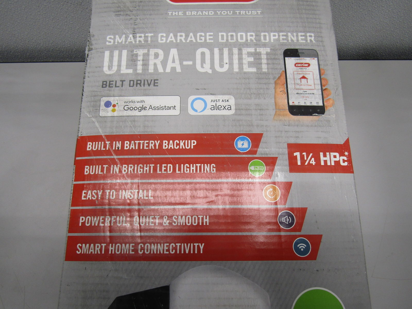 Genie Smart Garage Door Opener Belt Drive 7155LTKV eBay