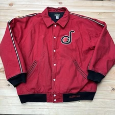 Vintage Stall & Dean Varsity Jacket Spirit Soccer Team Embroidered Size 3Xl
