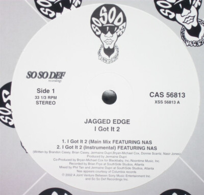Jagged Edge (2) - I Got It 2 / VG / 12''''
