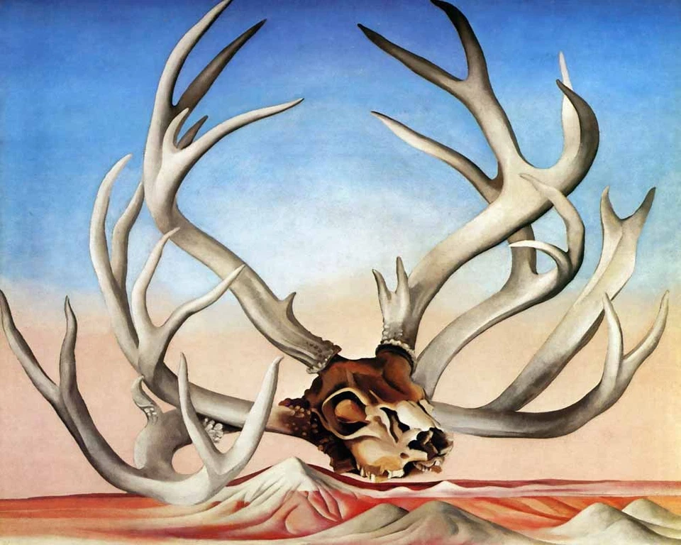 From The Faraway Nearby - O'Keeffe - CANVAS OR PRINT WALL ART - Image 2 of 2