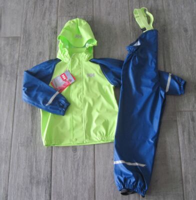 HELLY HANSEN Bergen 2.0 PU Regen/Matschjacke+Hose Gr.98 *NEU*1
