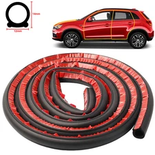 Car Door Seal Strip Hollow Edge Guard Weatherstrip 200mm Universal D type Rubber
