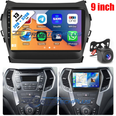 9'' Pantalla Para Hyundai Santa Fe IX45 2013-2 Radio Estéreo de Coche 32G +Cámara