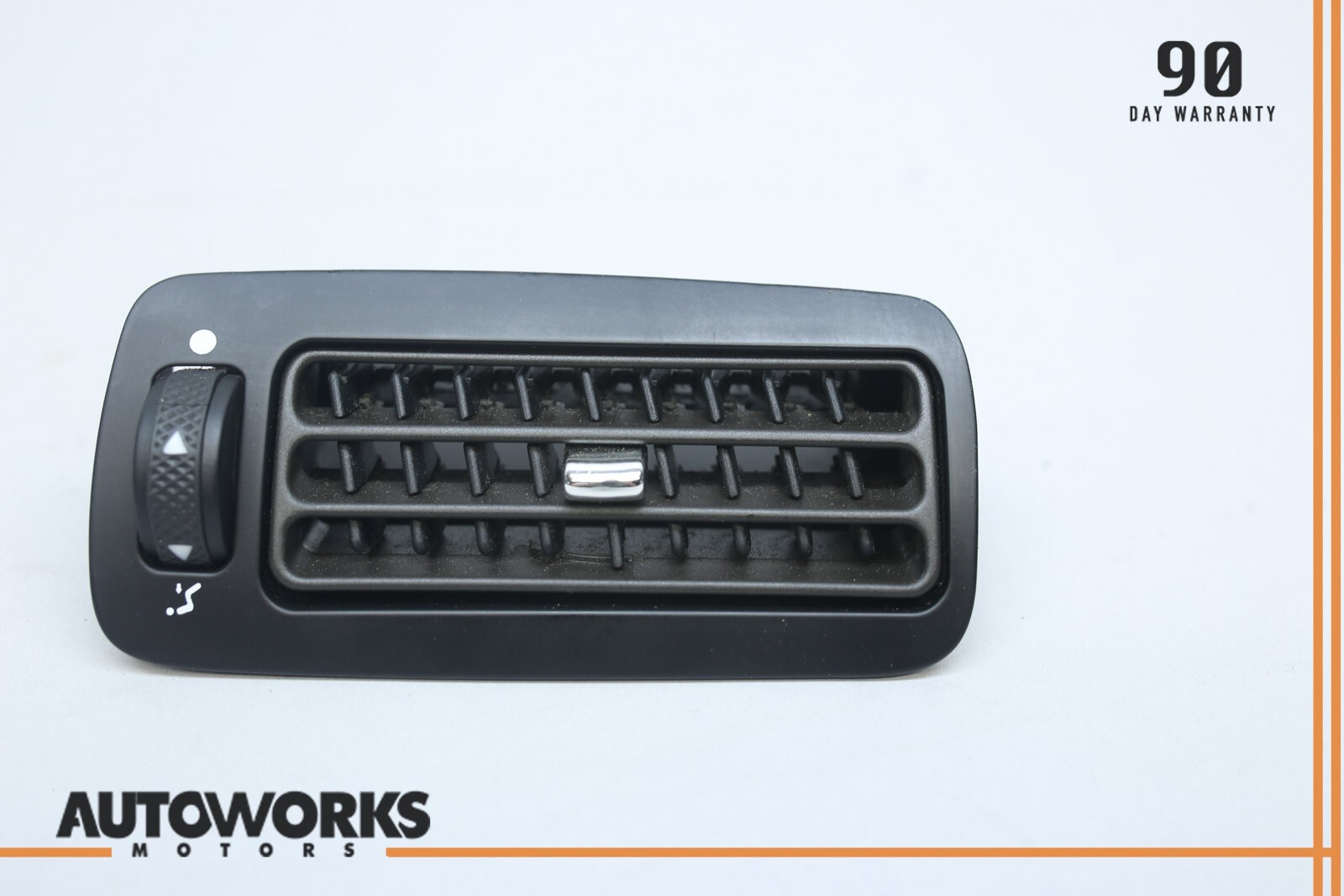 04-08 Maserati Quattroporte M139 Left Driver Side B-Pillar AC Vent Black OEM