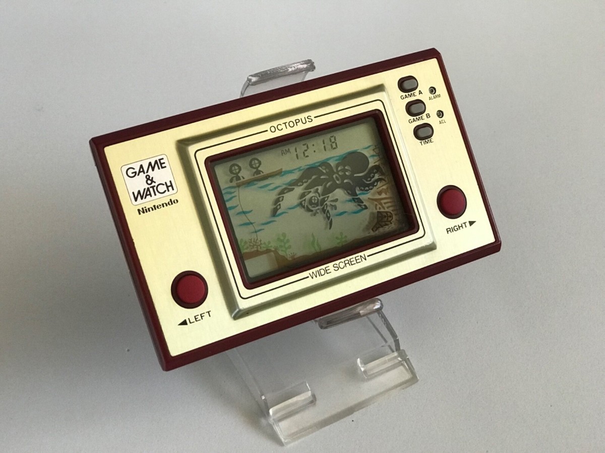 説明書あり Nintendo Game & Watch Octopus Game & Watch: Octopus - GAMEPLAY - YouTube