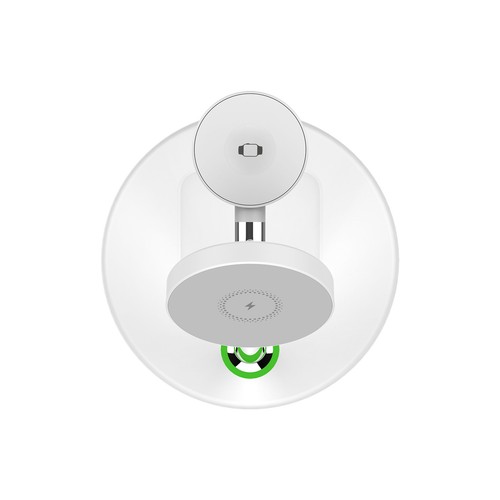 Estación de carga inalámbrica Laser Chargecore 3 en 1 15W para Apple - blanca - Imagen 6 de 10