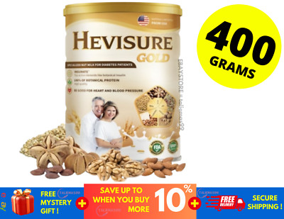 Hevisure Gold Diabetic Milk 400g Plant Based Stabilized Blood Sugar
