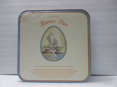 Nordic Ware Williams-Sonoma Cast Aluminum Easter Bunny & Egg 3D Cake Pan ~ New