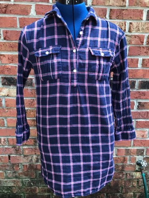 old navy plaid shirt dress