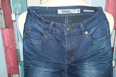 Jean ONADO Taille 4 - Bleu - Coupe Droite - Très Bon état