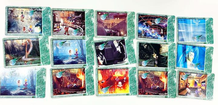 FF7 Final Fantasy VII Cards Vintage Set