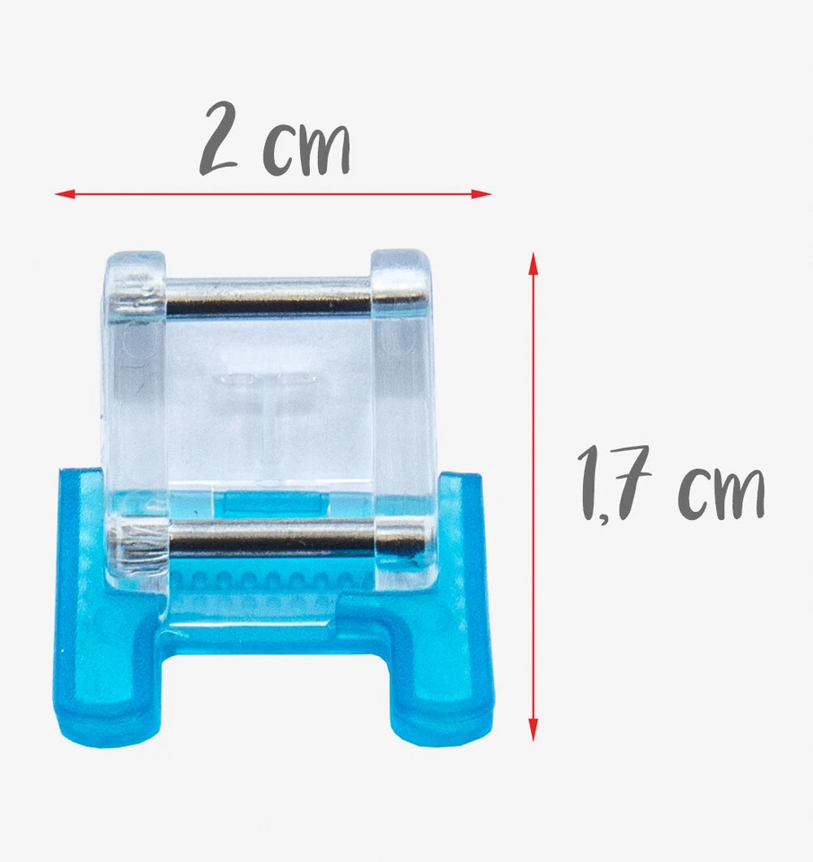 BUTTON SEW FOOT (T) FITS JANOME CAT D AND ELNA SEWING MACHINES #859811008 (315) - Image 2 of 4