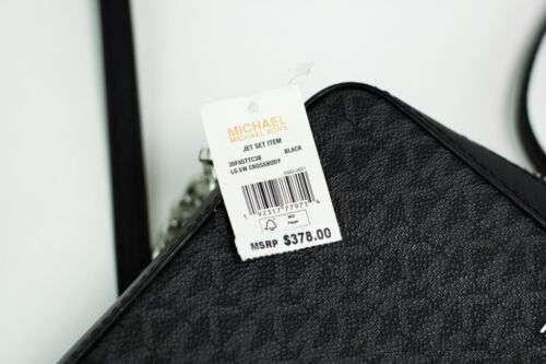 Michael Kors Jet Set Large East West Saffiano Leather Crossbody Bag Handbag - Picture 36 of 91
