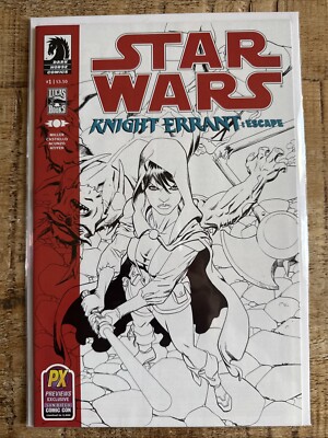 Star Wars Knight Errant Escape #1 PX Previews SDCC Variante Dark Horse Comics