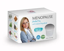 Menopause Support Tea - K-Cups Tea - red clover, hot flashes & mood swings 1Bx 