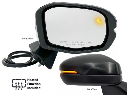 Door Mirror Blind Spot Detection Signal for 2023-2025 Honda HR-V Passenger Side
