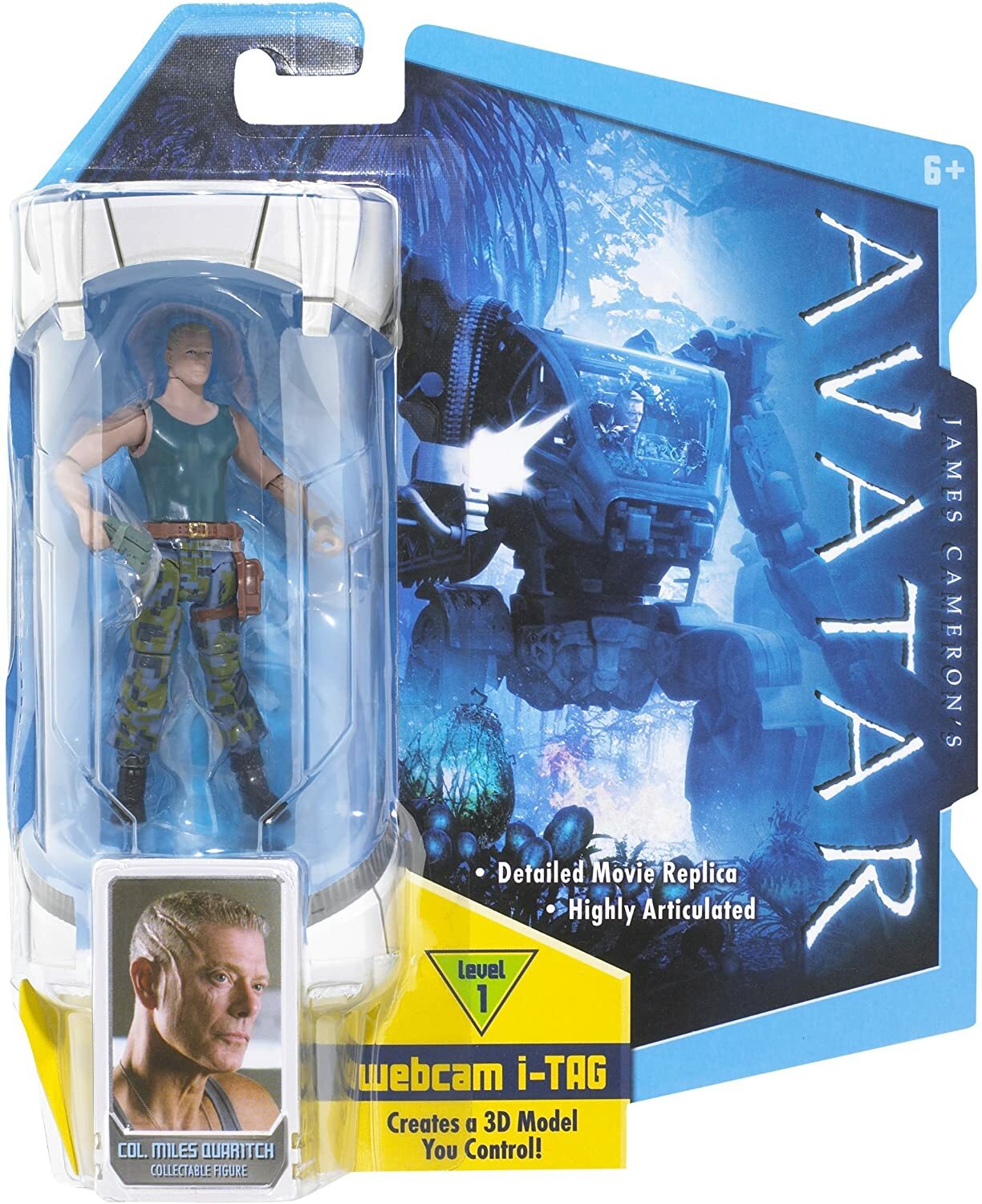 Mattel Avatar James CameronS Parker Selfridge - Rda Action Figure for ...
