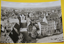 AK. Ansichtskarte. ZEITZ. Blick vom Rathausturm in s/w. Nicht beschriftet (8409)