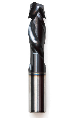 DeLuche 1/2'' Compression, ICE Carbide, 3F, 1-5/8'' CH, 1/2'' SD, 3-1/2'' OL