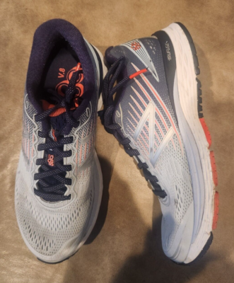 New Balance 880v8 Women's Size B Trufuse Running Shoes Gray Blue W880GP8  euc