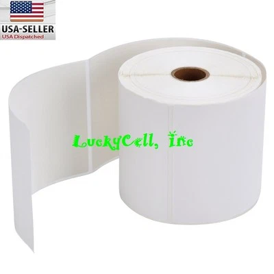 PROLINE 10 Rolls Direct Thermal Shipping Labels 500/roll 4x6 For Zebra ZP450 Eltron 2844