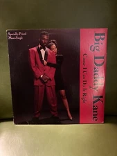 BIG DADDY KANE - CAUSE I CAN DO IT RIGHT 12" Vinyl Single Original 1990 VG+ Rare