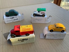 X4 Diecast Corgi Promotional Vans Cars VW Kelloggs +