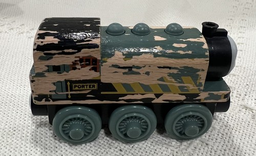 Thomas & Friends Wooden Railway Train PORTER BDF98 Magnetic - Picture 3 of 6