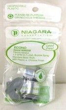 New Niagara Econo N3622B Faucet Aerator 1.5 GPM Bubble Spray Chrome Finish