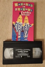Bananas In Pajamas Cuddles Avenue VHS Video Tape 1995 Teddies ABC Australian