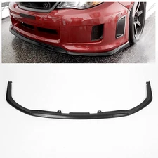 For 11-14 Subaru WRX STI CS1 Style Front Bumper Lip Spoiler Lower Splitter PP
