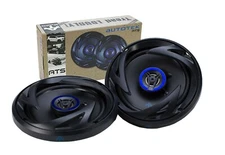 Autotek ATS65CXS 6.5" 2Way 300W Max Power Shallow Mount Full Range Speaker -Pair