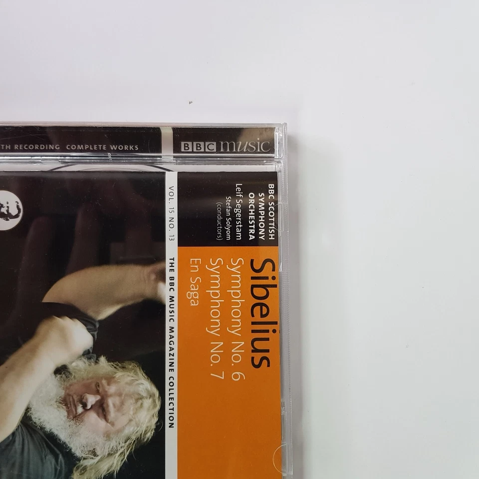 CD de música clásica Sibelius Symphony 6 7 En Saga Scottish Symphony Segerstam Foto 2 de 4