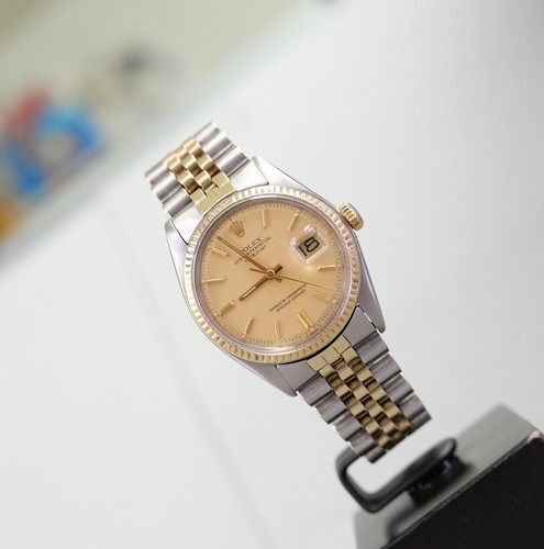Rolex Datejust 36 Oyster Perpetual 1601 Stahl / Gold - Bild 6 von 16