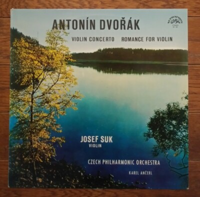 チェコスロバキアLP Antonin Dvo?ak - Josef Suk, Th Violin Concerto / Romance 14102423 Supraphon /00260 s-l400.jpg