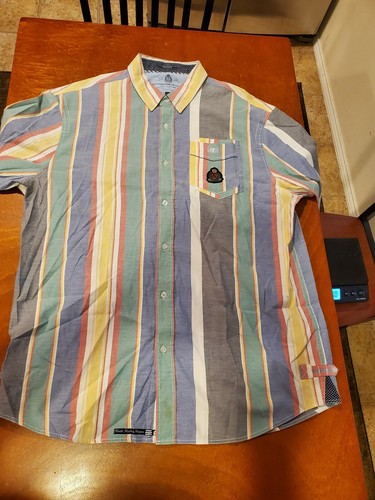 Button Down Dress Shirt - Size 4XL 
