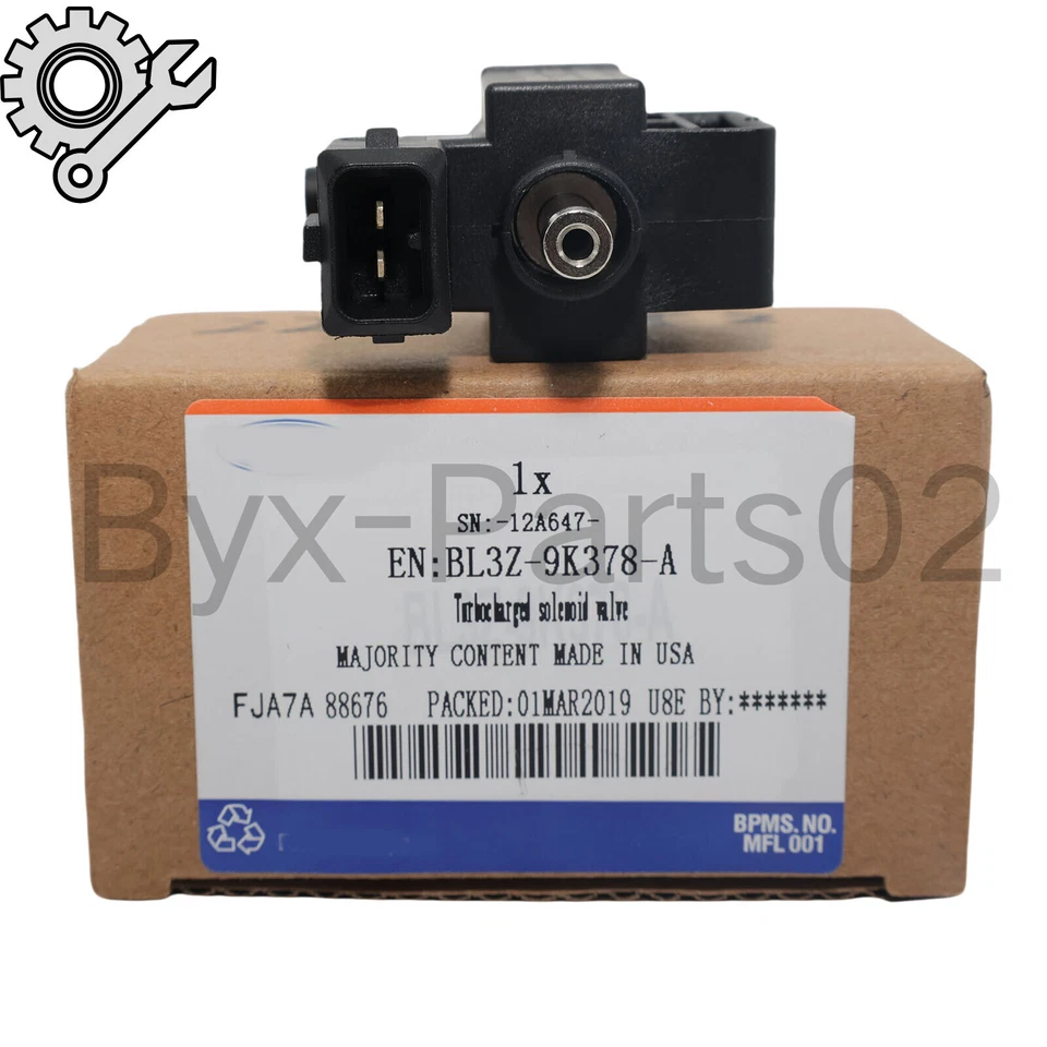 New OEM BL3Z9K378A for Ford F150 2010-2019 Turbo Control Solenoid Valve Foto 2 de 4