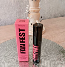 Image of Benefit Fan Fest Mascara Hyper Black 3.0g Mini Fanning & Volumizing New & Boxed