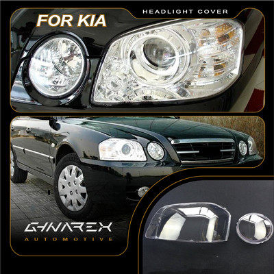 For Kia Magentis 2003-2006 Headlight Lens Replacement Cover LEFT+RIGHT