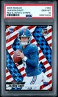 9434 Jaxson Dart 2025 Panini Mosaic #362 Red and White Stripe Prizm RC PSA 10