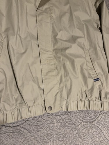 Vintage Members Only Mariner Jacke - beige - Langarm - Größe 3X - gefüttert - Bild 4 von 13