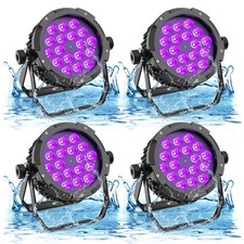 270W Party Light Waterproof RGBWA UV 18LED Par Light DMX Stage Lighting w/Case