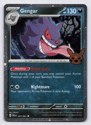 Gengar 057/091 Trick or Trade BOOster 2024 Cosmos Holo