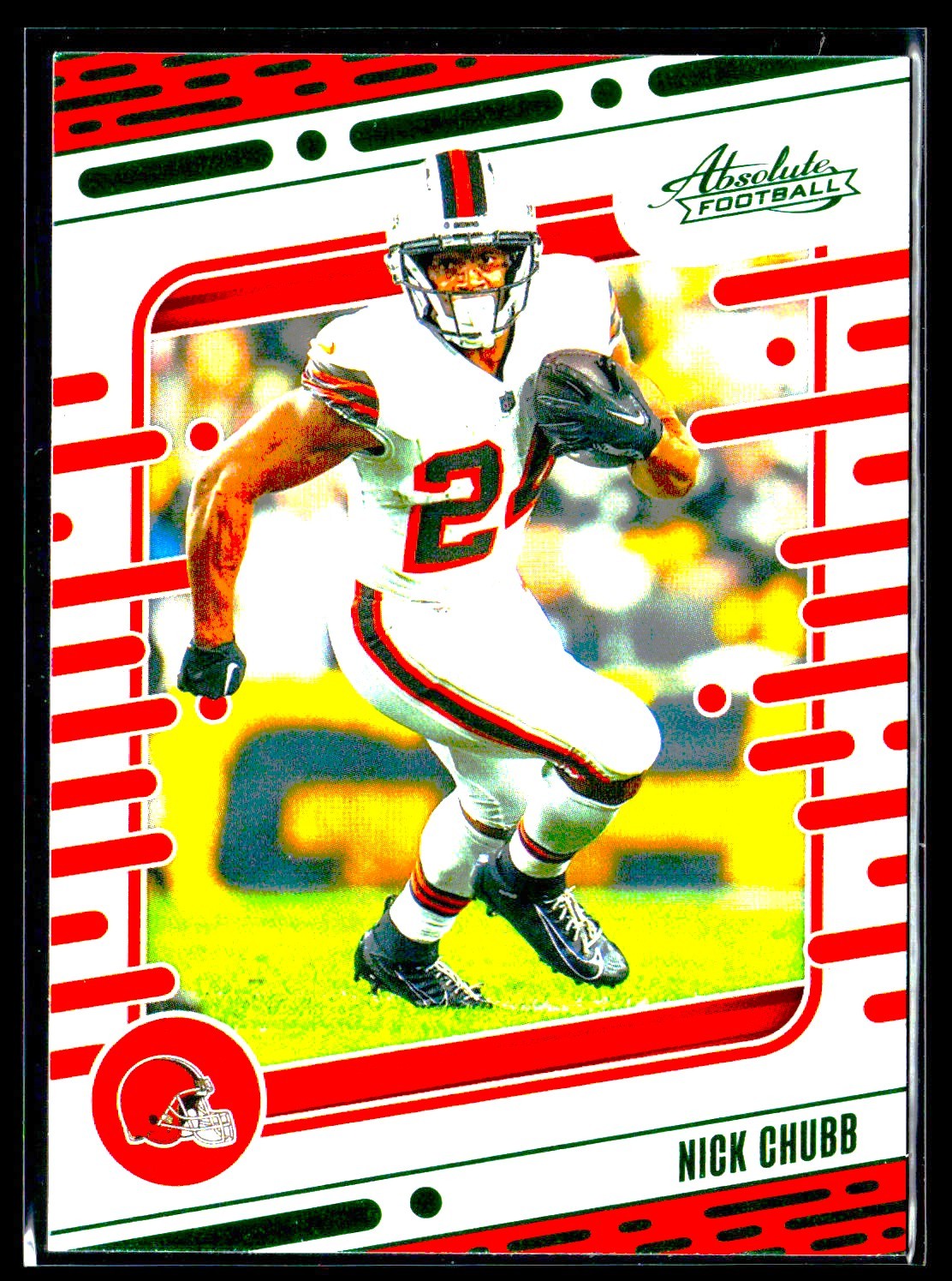 2024 Panini Absolute #23 Nick Chubb Green Cleveland Browns